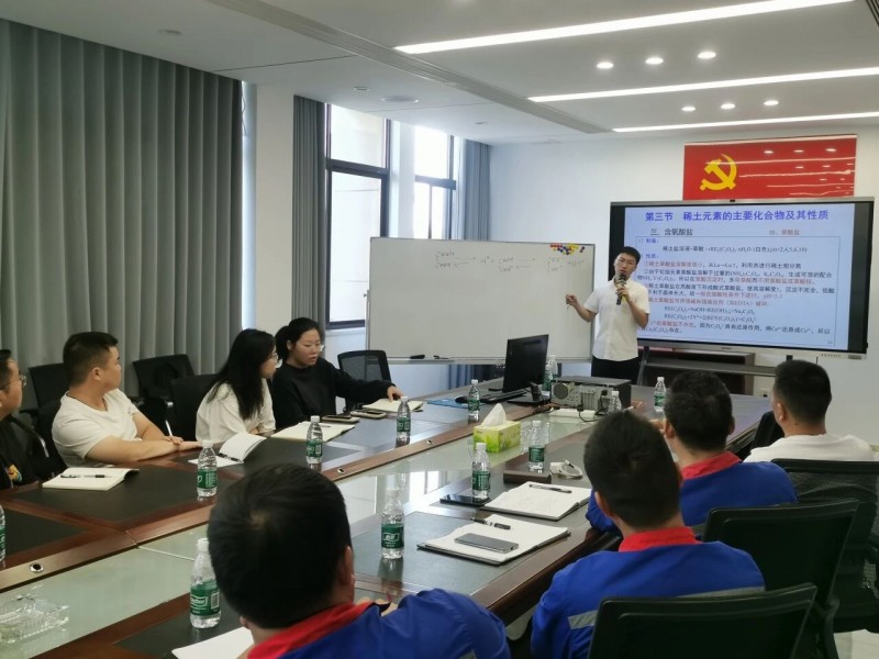 聚焦前沿技術，賦能綠色發展 | 稀土事業部成功舉辦稀土冶煉分離技術專題培訓